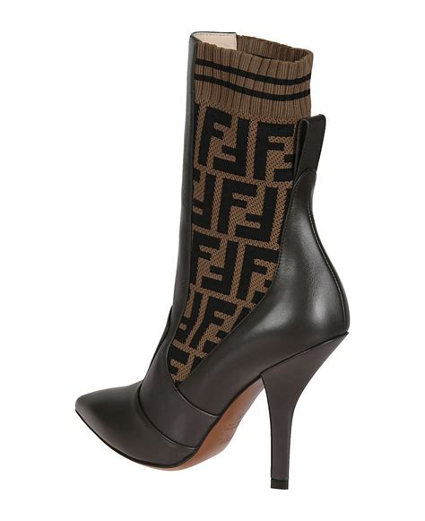 fendi ff motif ankle boots|Fendi San Francisco Grant.